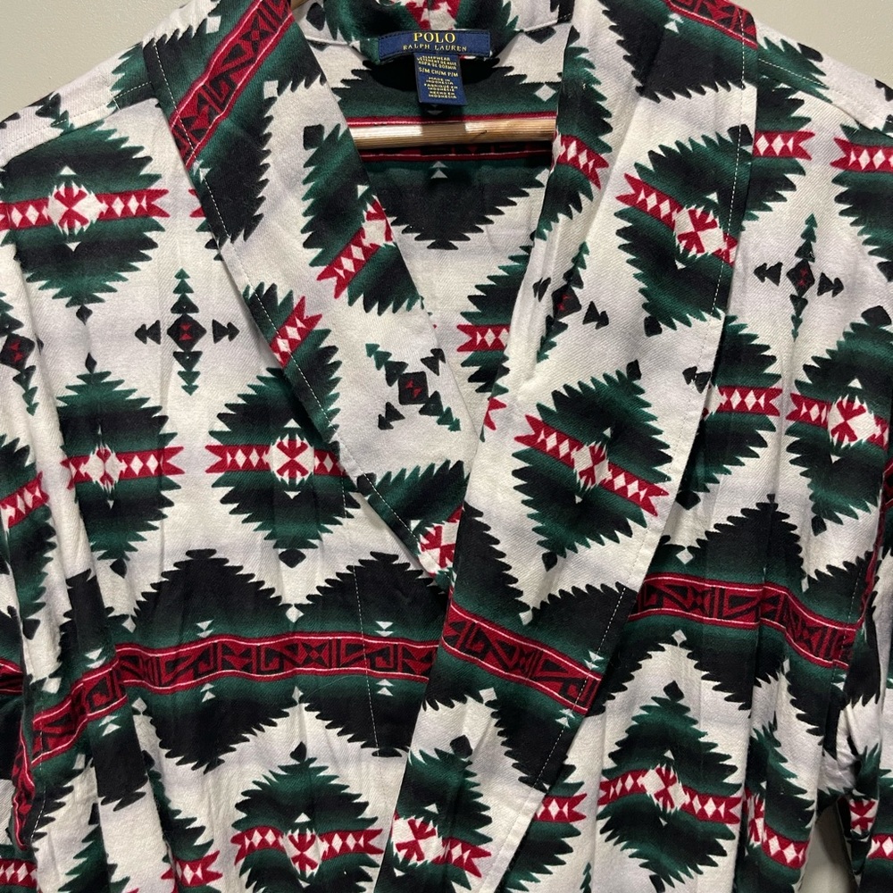Polo Ralph Lauren Men’s Western Aztec Robe. - Picture 5 of 7